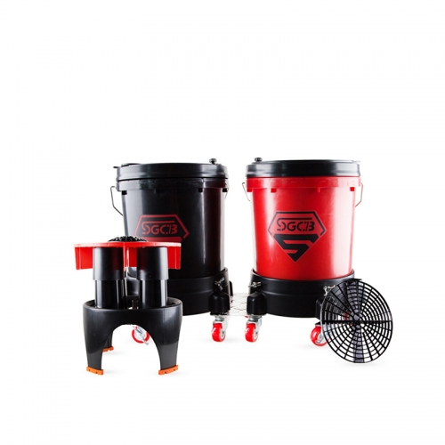 UNIVERSAL PAD WASHER WITH DOLLY-RED/BLACK