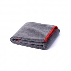 MICROFIBER WAX REMOVEL TOWEL-GRAY/RED
