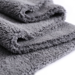 WATERLESS&EDGELESS TOWEL-GLAY/RED