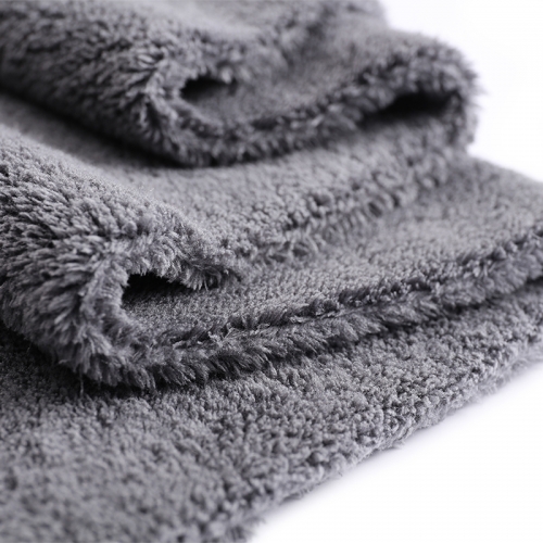 WATERLESS&EDGELESS TOWEL-GLAY/RED